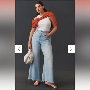 Anthropolie Mid-Rise Flare Jeans by Pilcro